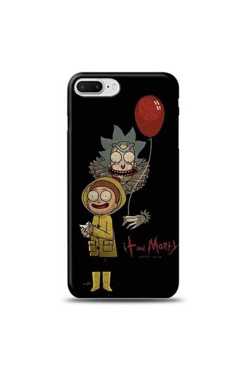 iphone 7 plus rick and morty it tasarimli telefon kilifi rm8