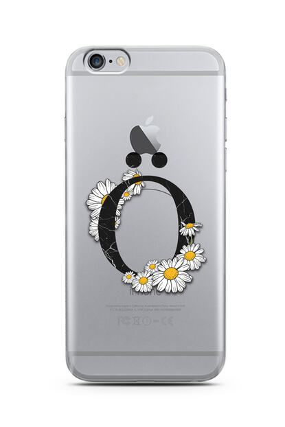 Spoyi Iphone 6s Plus O Harfi Papatya Harf Tasarim Super Seffaf Silikon Telefon Kilifi Trendyol