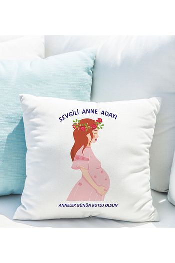 Masal Hediyelik Hamile Anne Anne Adayi Anneler Gunu Hediye Baski Yastik Trendyol