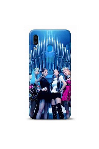 samsung galaxy m11 blackpink tasarimli silikon telefon kilifi