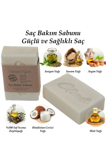 Sabuncu Efendi Sac Bakim Kati Sampuan Organik Dogal El Yapimi Katkisiz Soguk Proses Sac Sabunu Fiyati Yorumlari Trendyol