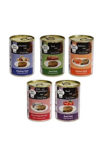 Chefs Choice Chef S Choice Tahilsiz Karisik Ezme Kedi Konserve Mamasi 24x400 Gr Trendyol