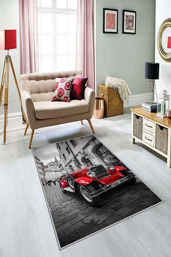 Homefesto Dekoratif Ozel Tasarim Modern Yikanabilir Ince Antibakteriyel Antialerjik Cocuk Halisi Trendyol