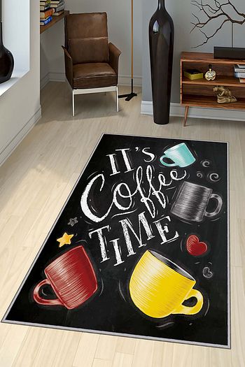 Homefesto Dekoratif Ozel Tasarim Modern Yikanabilir Ince Kaymaz Taban Mutfak Halisi Trendyol