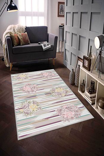 Homefesto Modern Yikanabilir Ince Kaymaz Taban Hali Trendyol