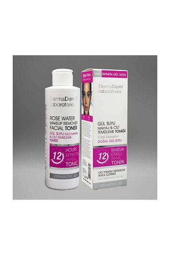 Dermaderm Gul Suyu Ozlu Leke Giderici Makyaj Temizleme Ve Arindirici Tonik 200 Ml Trendyol