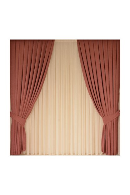 Brillant Gul Kurusu Fon Perde Fiyati Yorumlari Trendyol