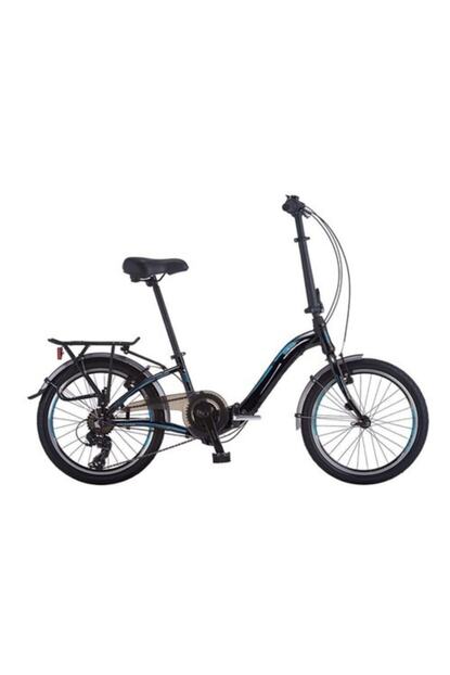 Salcano Slcn F200 20 V Siyah Turkuaz Katlanir Bisiklet Trendyol