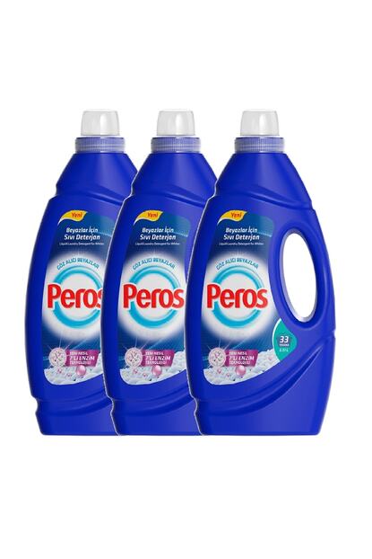 Peros Sivi Camasir Deterjani Goz Alici Beyazlar 2310 Ml 3 Lu Set 99 Yikama Trendyol