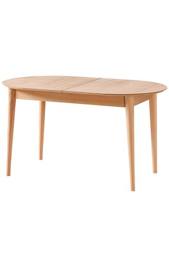 Bendegan Retro Ilaveli Oval Masa Cilasiz Ham Ahsap Trendyol
