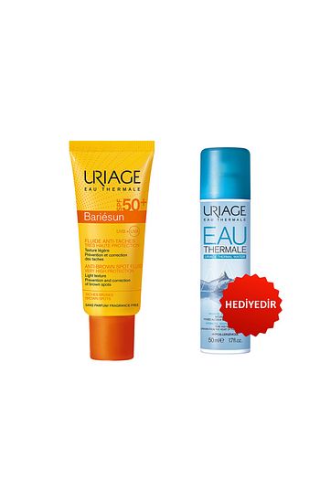 Uriage Bariesun Anti Brown Spot Fluid Spf 50 Leke Giderici Gunes Kremi Eau Thermale D Uriage Sp 50 Ml Trendyol
