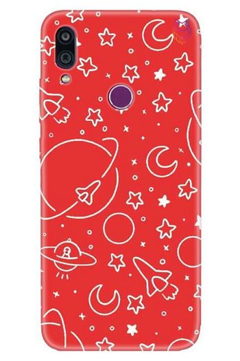 Wolf Dizayn Xiaomi Redmi Note 7 Kirmizi Silikon Space Trendyol