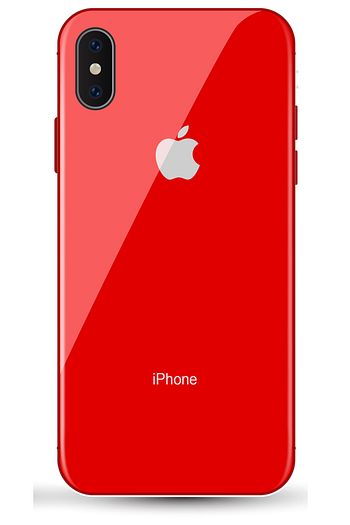 Ygt Apple Iphone Xs Max Cam Kilif Yanlari Silikon Kapak Kirmizi Trendyol