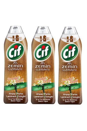 cif jel zemin uzmani ahsap parke laminant yuzeyler 750 ml x 3 adet portakal cicegi fiyati yorumlari trendyol