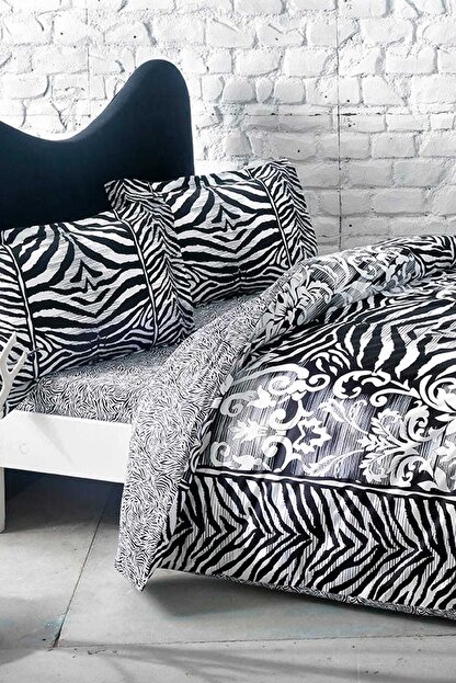 Brillant Tac Pamuk Saten Cift Kisilik Nevresim Takimi Jovi Siyah Fiyati Yorumlari Trendyol