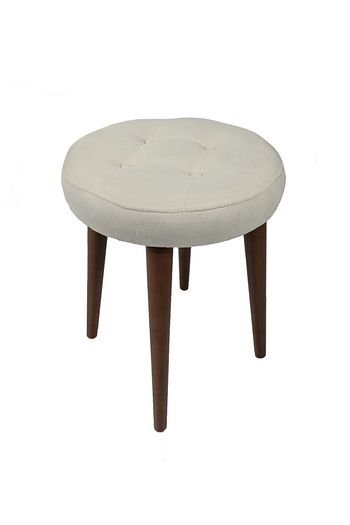 Canisa Concept Cok Rahat Oturma Alanli Puf Tabure Renk Krem Trendyol