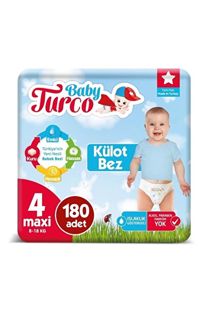 baby turco kulot bez 4 beden maxi 180 adet fiyati yorumlari trendyol
