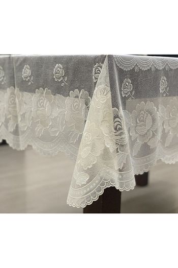 norsima yikanabilir musamba dantel gul motifli pvc masa ortusu 140x180 cm fiyati yorumlari trendyol