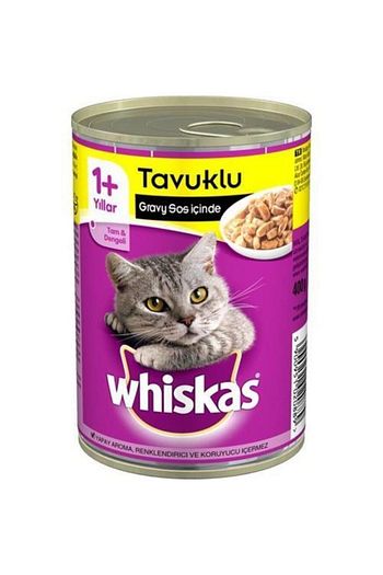Whiskas Tavuk Etli Kedi Konservesi 400 Gr Trendyol
