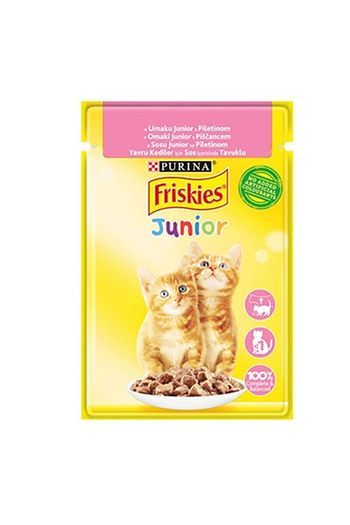 Purina Friskies Friskies Yavru Tavuklu Yas Kedi Mamasi 26 Adet Trendyol