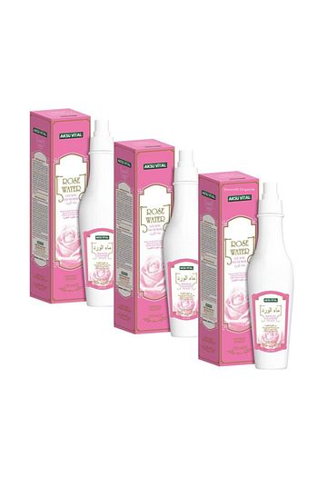 Aksu Vital Gul Suyu Saf Gul Suyu Rose Water 3 X 250 Ml Trendyol