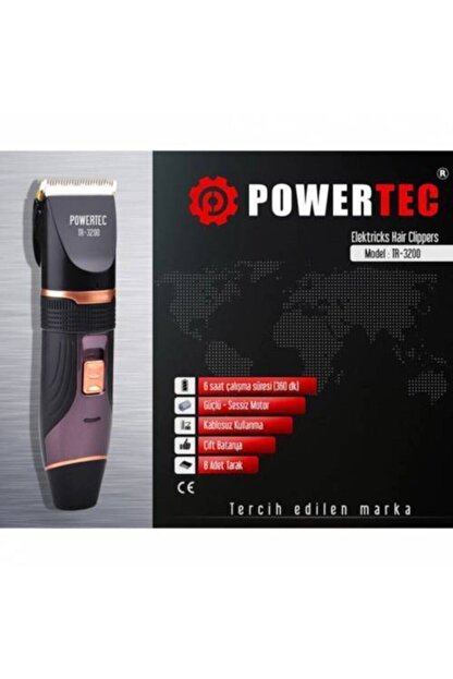 Powertec Tr 3200 Cift Bataryali Sac Kesme Makinesi Fiyati Yorumlari Trendyol