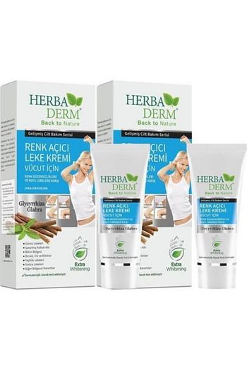 Herbaderm Vucut Icin Renk Acici Leke Kremi 60 Ml 2 Li Trendyol
