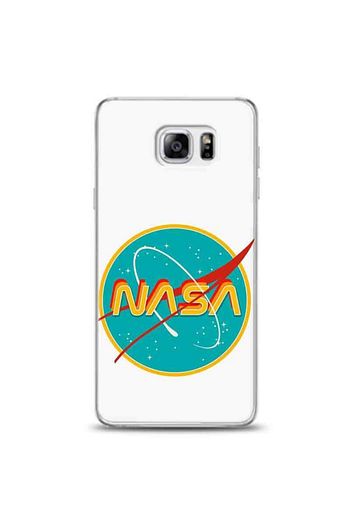 samsung galaxy note 5 nasa eski logo beyaz zemin tasarimli telefon kilifi sp10