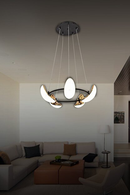 Luna Lighting Modern Luxury Sarkit 5 Li Led Avize Trendyol