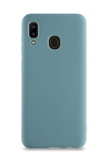samsung galaxy a30 kilif kamera korumali premier silikon kapak petrol mavisi