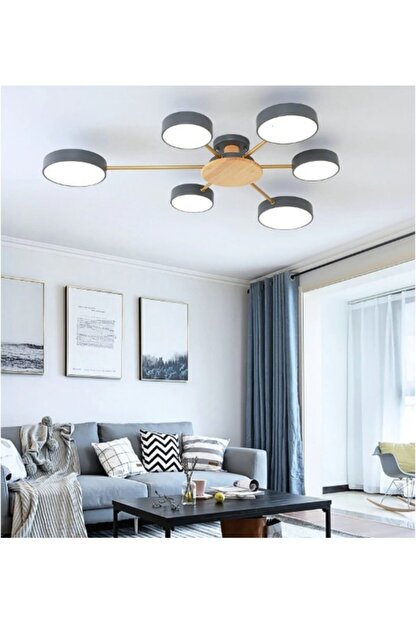Simaavize Conza Led Avize Gri 6 Li Trendyol