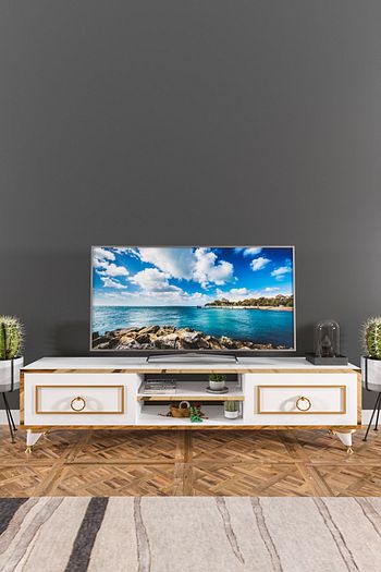 ardeno lotus tv unitesi beyaz fiyati yorumlari trendyol