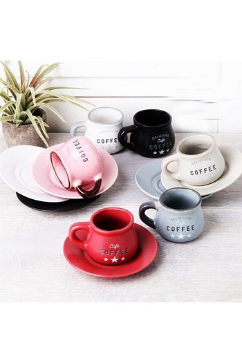Perotti Mat Renkli Kahve Fincan Takimi 6 Li 10273 Trendyol