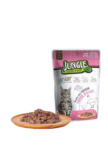 Jungle 10 Lu Yavru Kedi Poset Yas Mama 100gr Kitten Tavuklu Trendyol