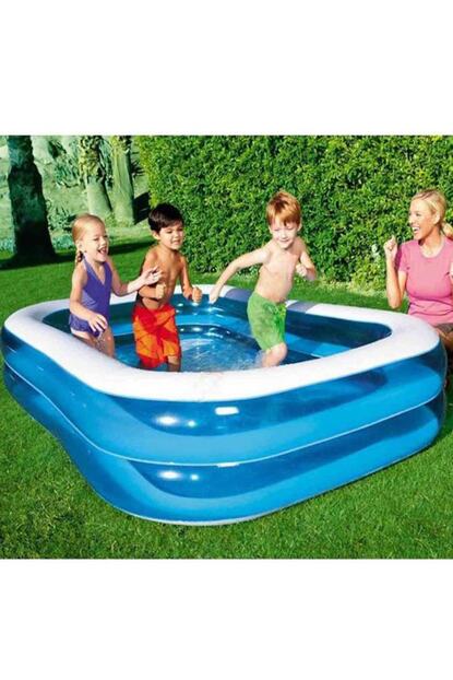 Bestway Cocuk Buyuk Boy Sisme Havuz Dikdortgen Bestway 54005 201 X 150 X 51 Cm Trendyol