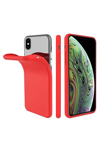 Zipax Apple Iphone Xr Kilif Anano Soft Puruzsuz Renkli Silikon Kirmizi Trendyol