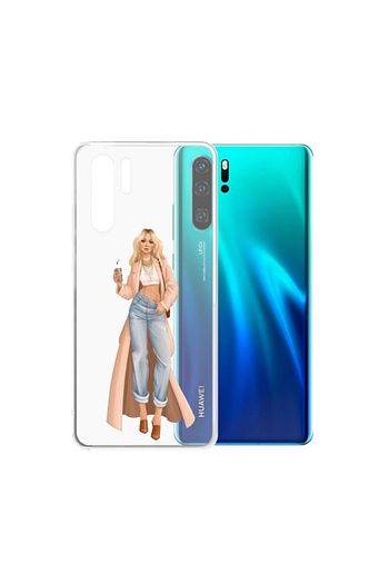 huawei p30 fashion women seffaf telefon kilifi