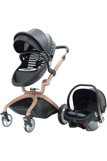 Yoyko Hotmom Travel Sistem Bebek Arabasi Ana Kucakli Siyah Rose Kasa Trendyol