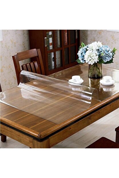 Ozson Seffaf 1 5 Mm En 90 Cm X Boy 60 Cm Kalin Pvc Kaymaz Masa Ortusu Koruyucu 90 Cm X 60 Cm Trendyol