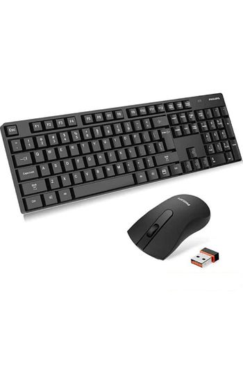 philips c501 kablosuz klavye mouse seti