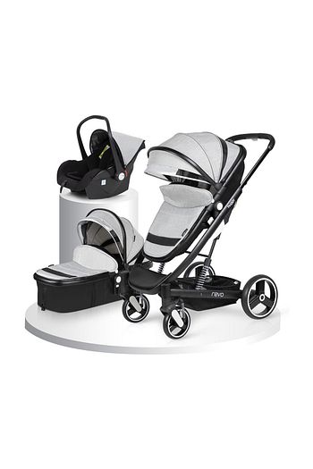 Huggy Revo 5 In 1 Travel Gri Bebek Arabasi Trendyol