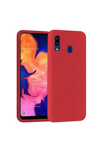 Mobilteam Samsung Galaxy A30 Kilif Ici Kadife Lansman Kapak Kirmizi Trendyol
