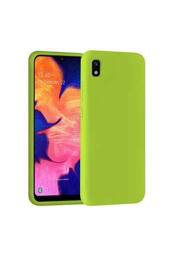 Mobilteam Samsung Galaxy A10 Kilif Ici Kadife Lansman Kapak Neon Sari Trendyol