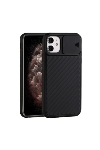 Ally Mobile Iphone 11 6 1 Inch Kilif Kamera Kapatan Koruyucu Surgulu Kilif Siyah Trendyol