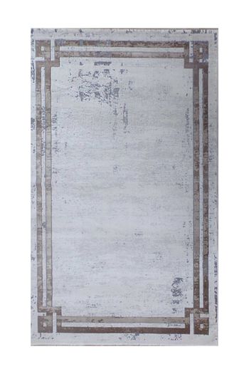 Balat Hali Kahverengi Cerceveli Taslama Oturma Odasi Ve Salon Halisi 120x180 Cm Trendyol