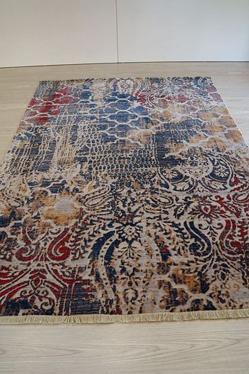 marco polo hali renkli pamuk polyester etnik antibakteriyel tozumaz salon halisi fiyati yorumlari trendyol