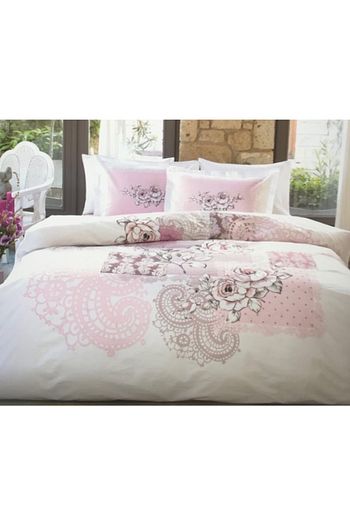 ozdilek king size battal boy nevresim takimi pretty pembe fiyati yorumlari trendyol