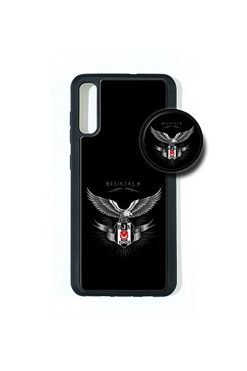 samsung a 30 s popsocketli kilif epoksi silikon arka kapak besiktas