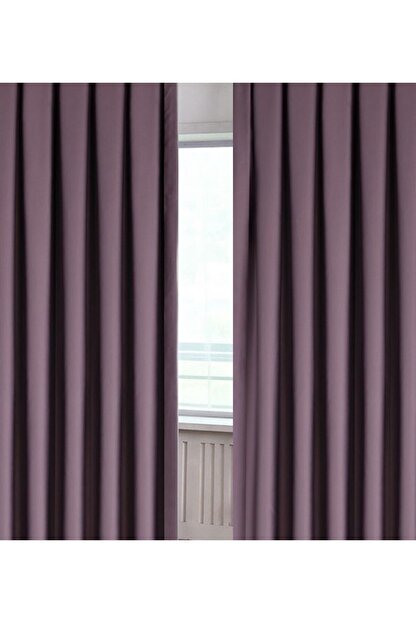 Pure Decor Blackout Duz Pilesiz Fon Perde Murdum Fiyati Yorumlari Trendyol
