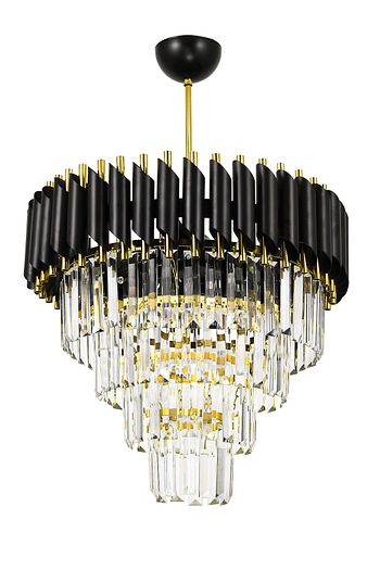 avizemoda siyah gold palmira 45 lik kristal tasli luks avize fiyati yorumlari trendyol
